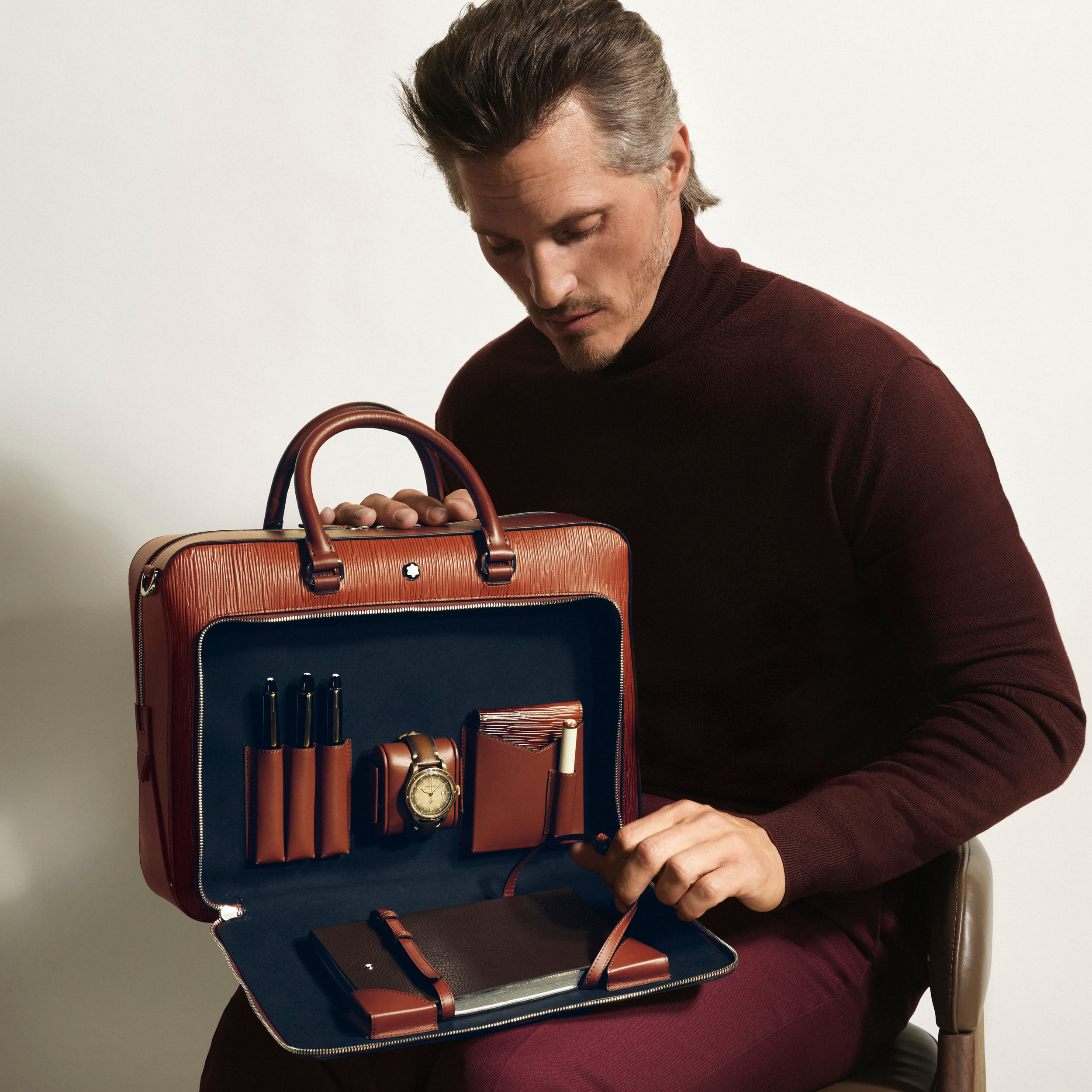 Montblanc's Fall/Winter 2026 Leather Collection Continues A Legacy