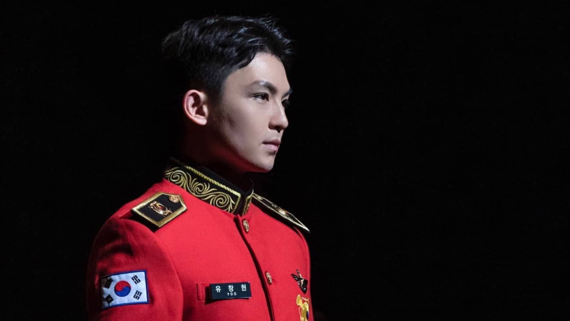 Korean stars military background Ricky