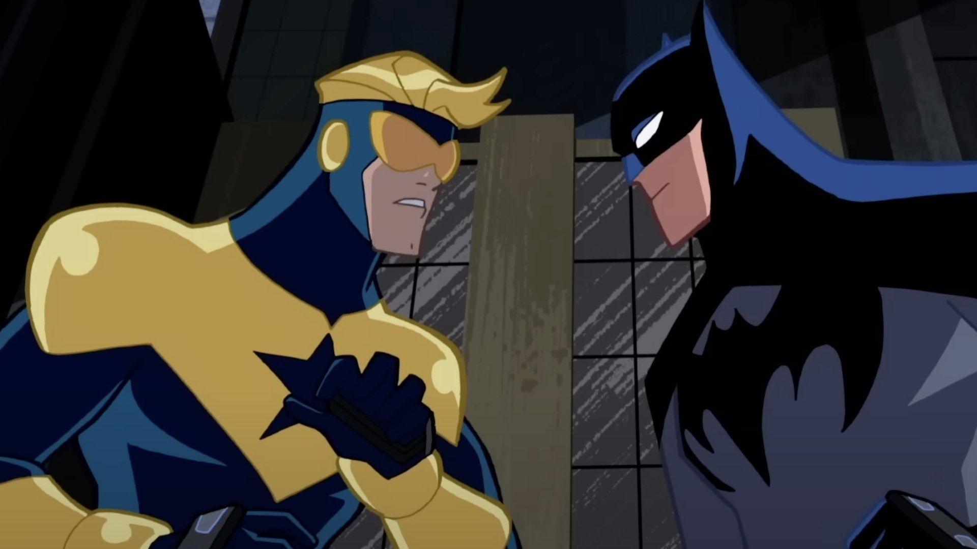 Booster Gold and Batman