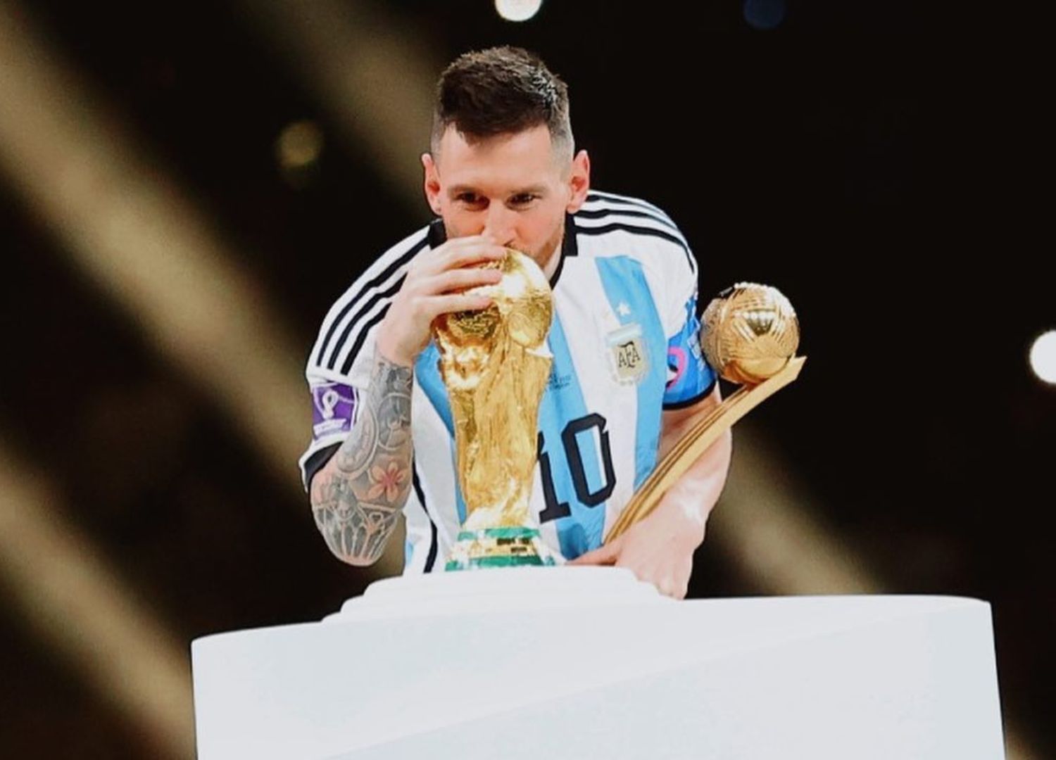 FIFA World Cup: Messi, Ronaldo pose over chessboard in paid