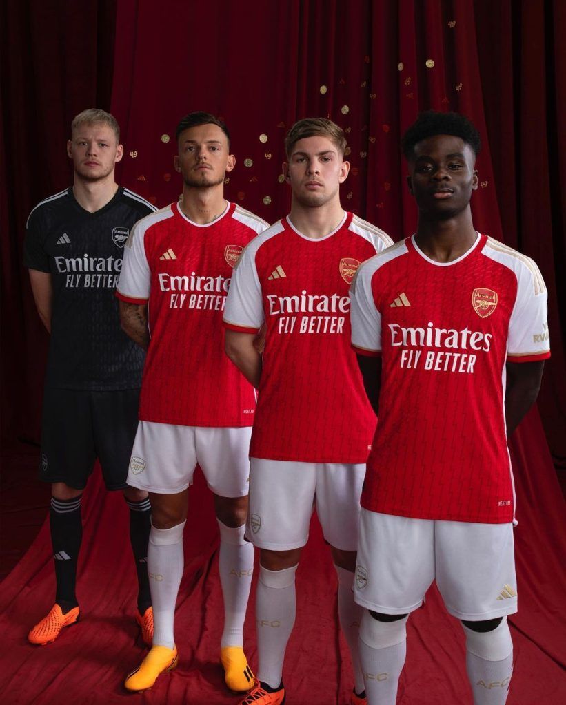 Adidas Unveils 20th Anniversary Arsenal Jersey For 2023-2024 Season