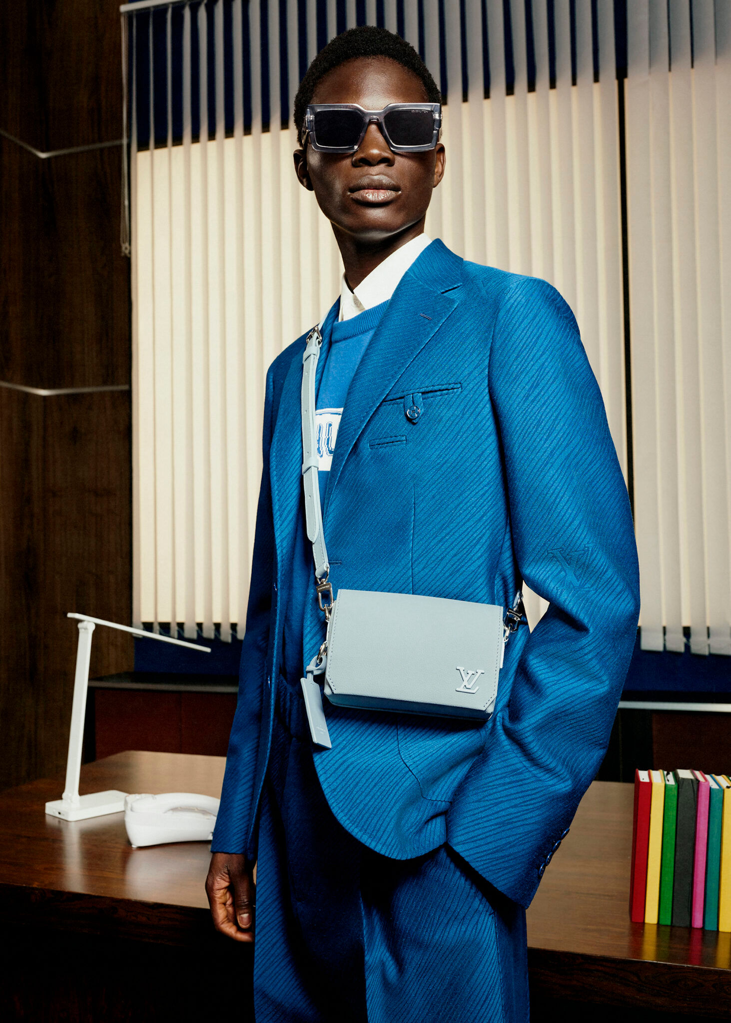 Louis Vuitton's bandana shirt  Menswear, Louis vuitton men, Mens
