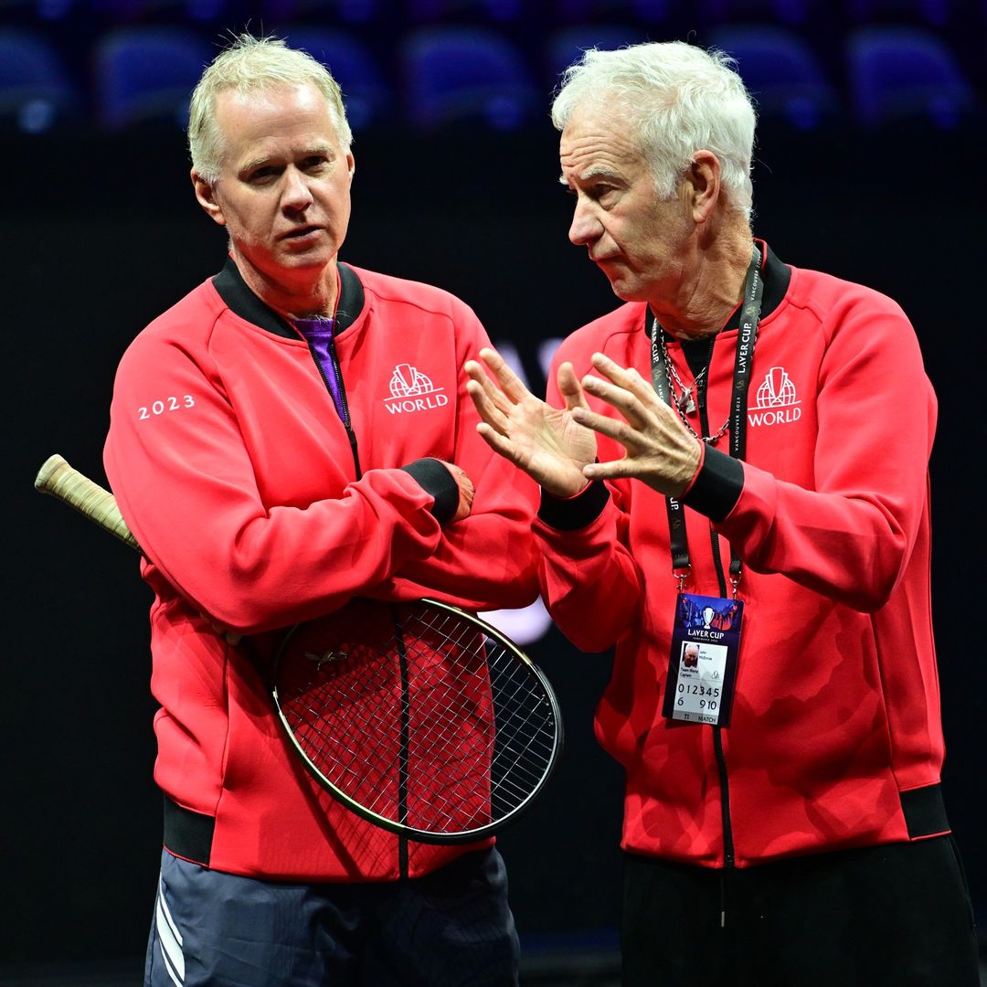 Legendary tennis rivals Bjorn Borg and John McEnroe in Vancouver for Laver  Cup