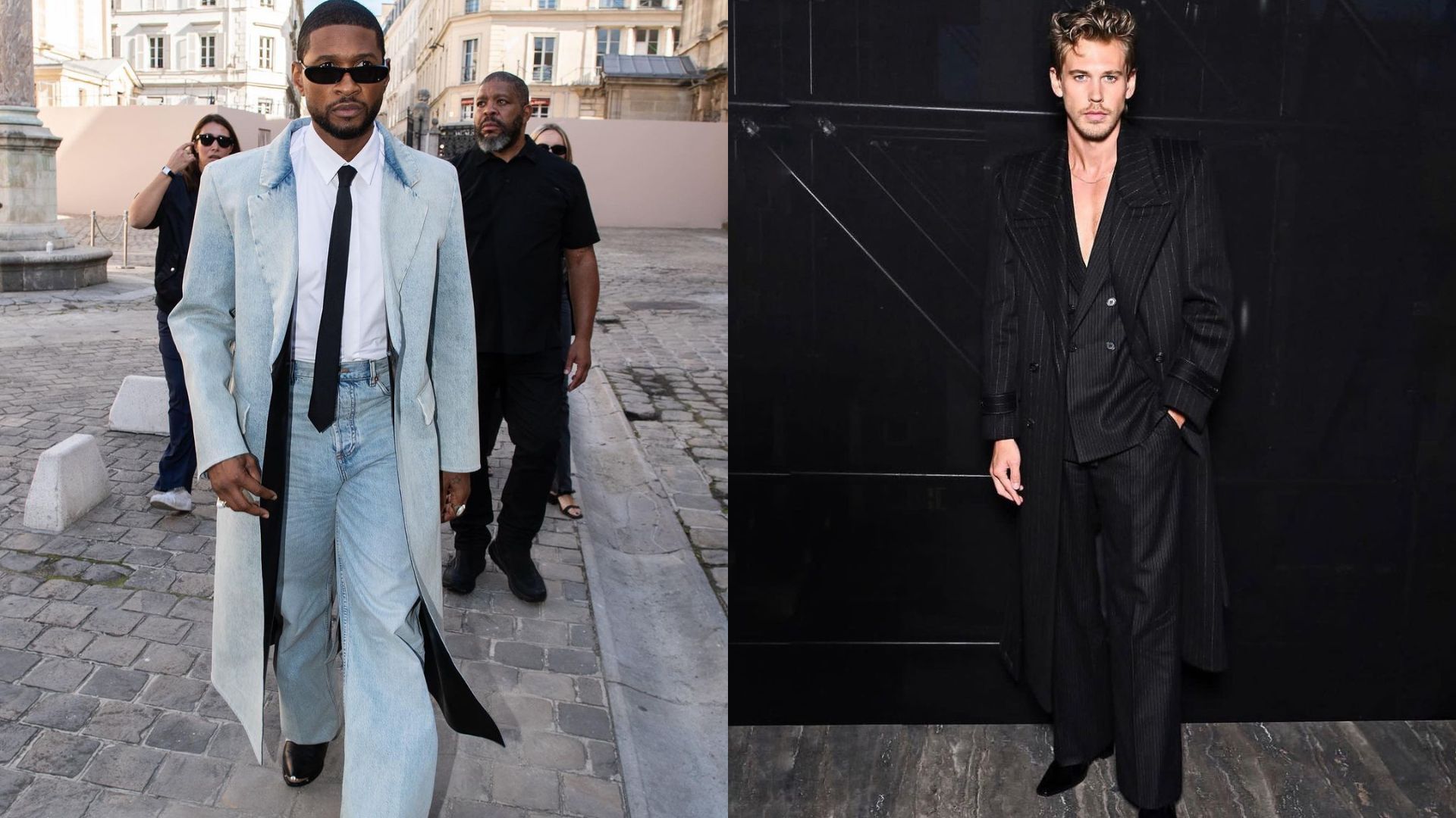 Stars at Men's Paris Fashion Week Spring 2024: Photos