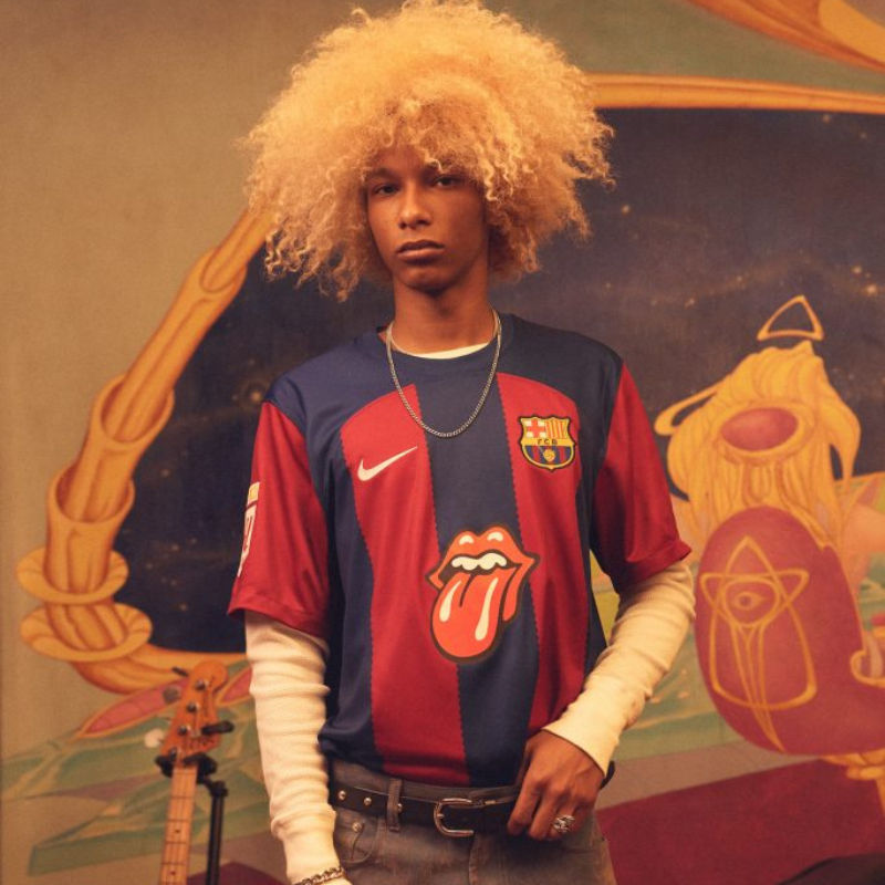 FC Barcelona, The Rolling Stones And Spotify Join Forces For An Iconic Kit Collaboration And Matchday Playlist