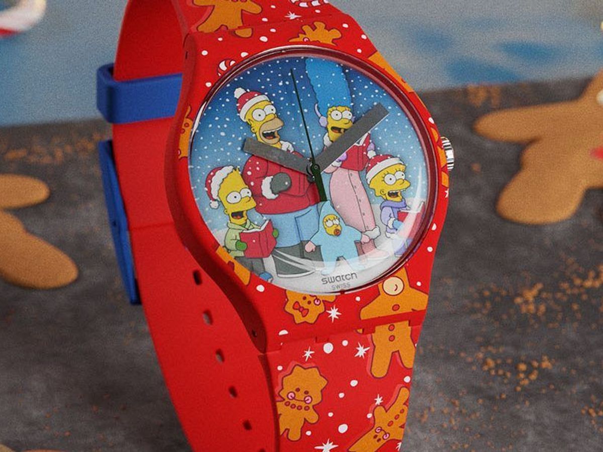 Swatch x The Simpsons: A Merry Feast Of New Holiday Designs