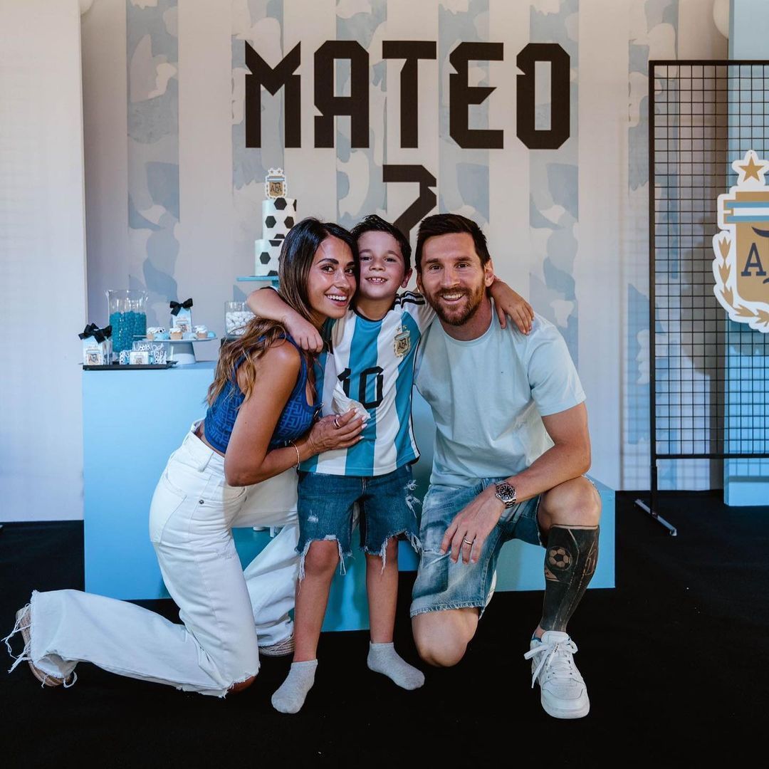 All About Lionel Messi s Children Ciro Thiago And Mateo