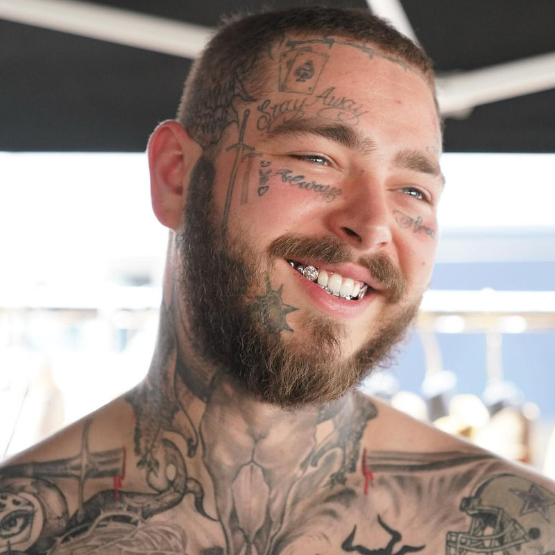 A Roadmap To The Best Post Malone Tattoos And Their Meanings A Roadmap To The Best Post Malone Tattoos And Their Meanings