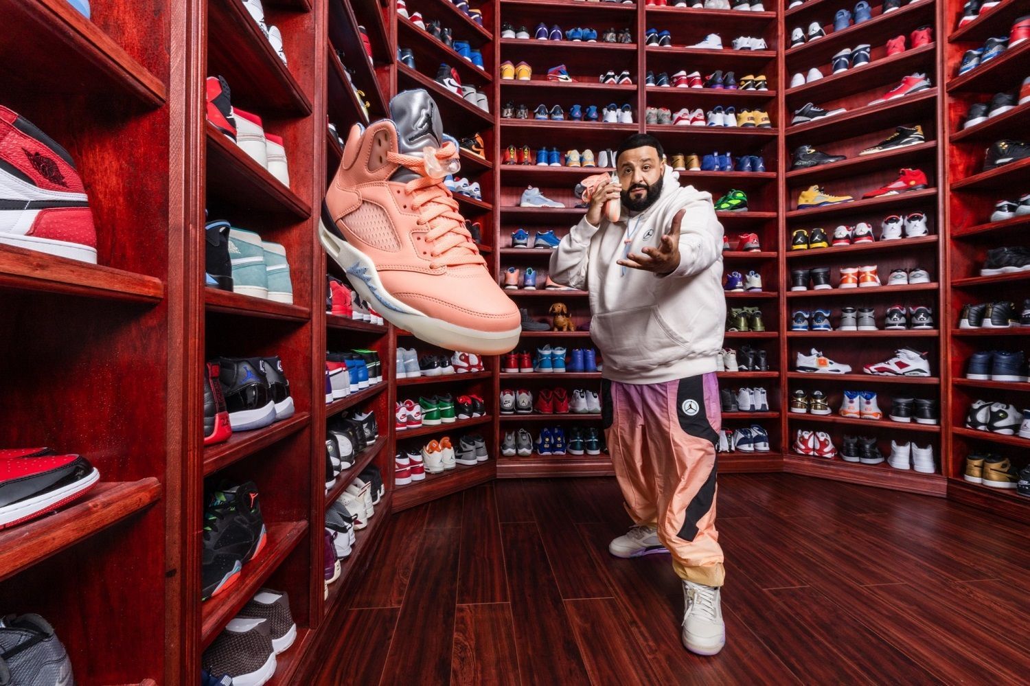 DJ Khaled shoes Airbnb
