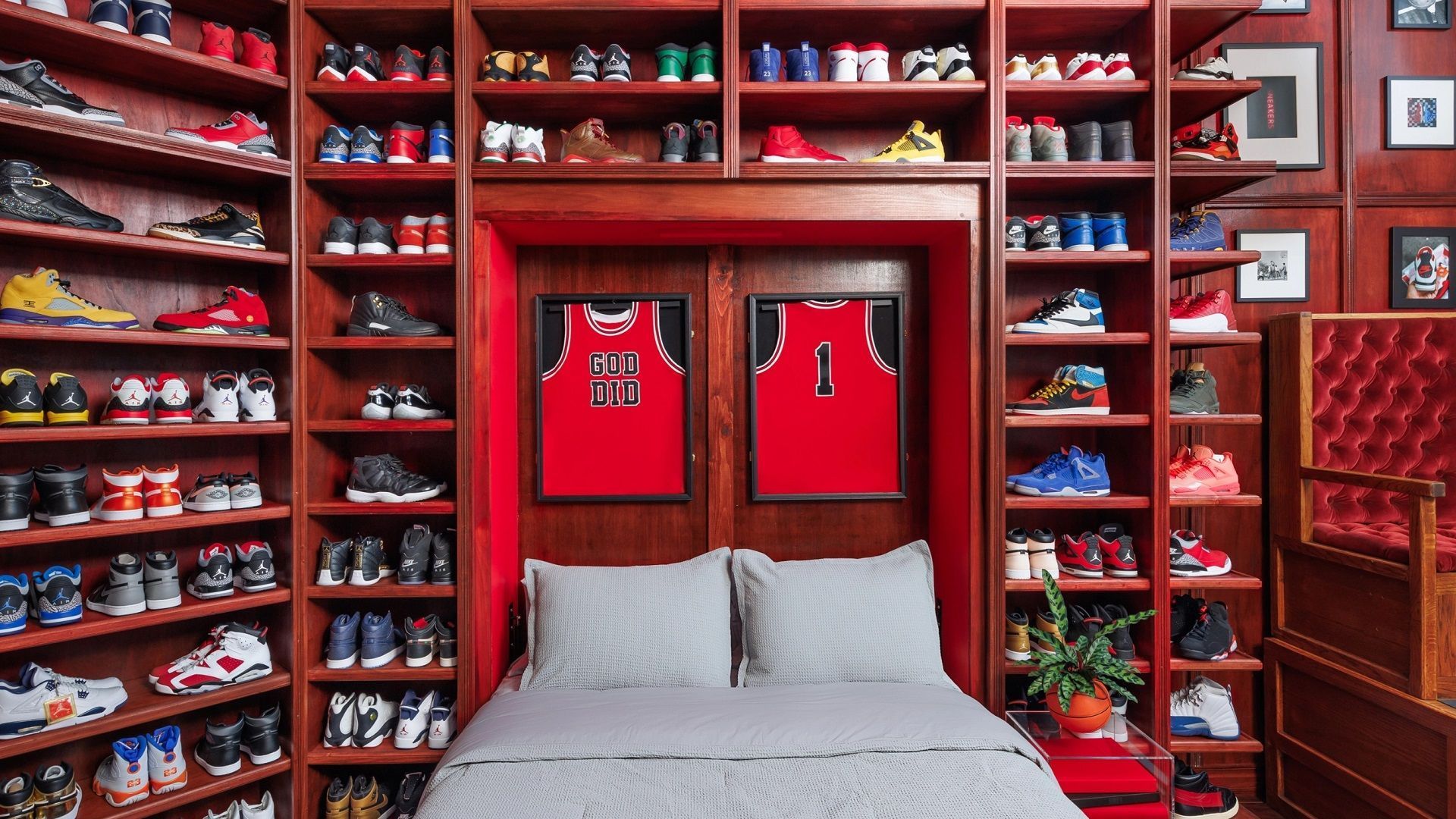 DJ Khaled Is Letting People Book An Airbnb Stay At His Enormous Sneaker Closet!