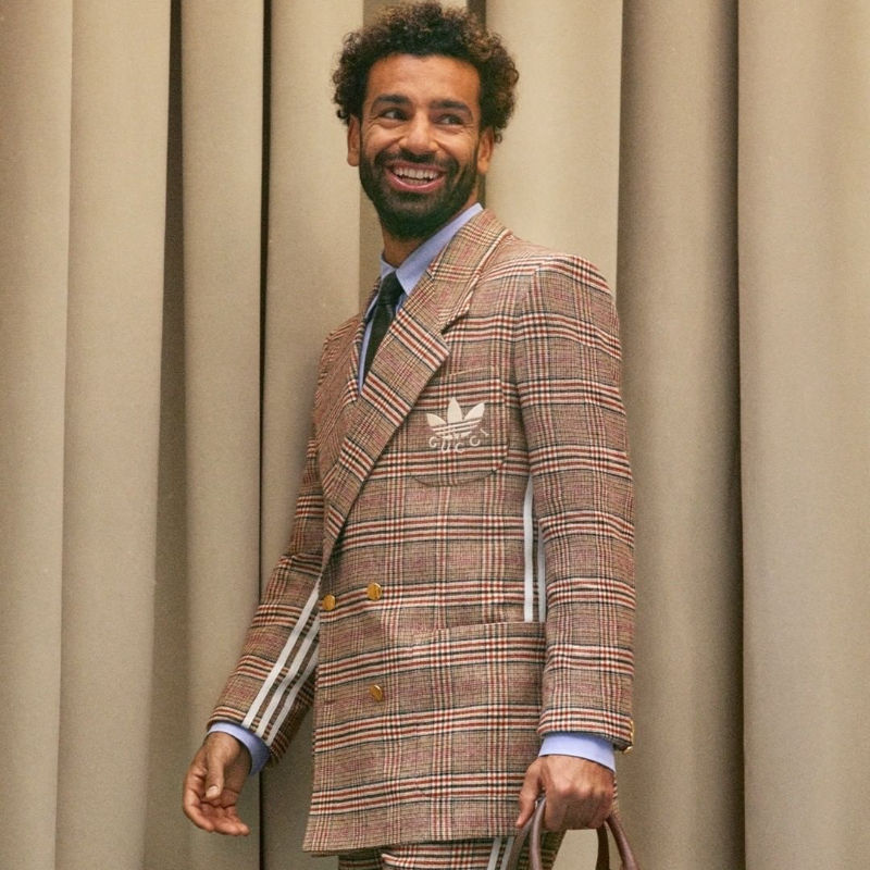 Mo Salah And GUCCI Collaborate In A Flashy New Campaign