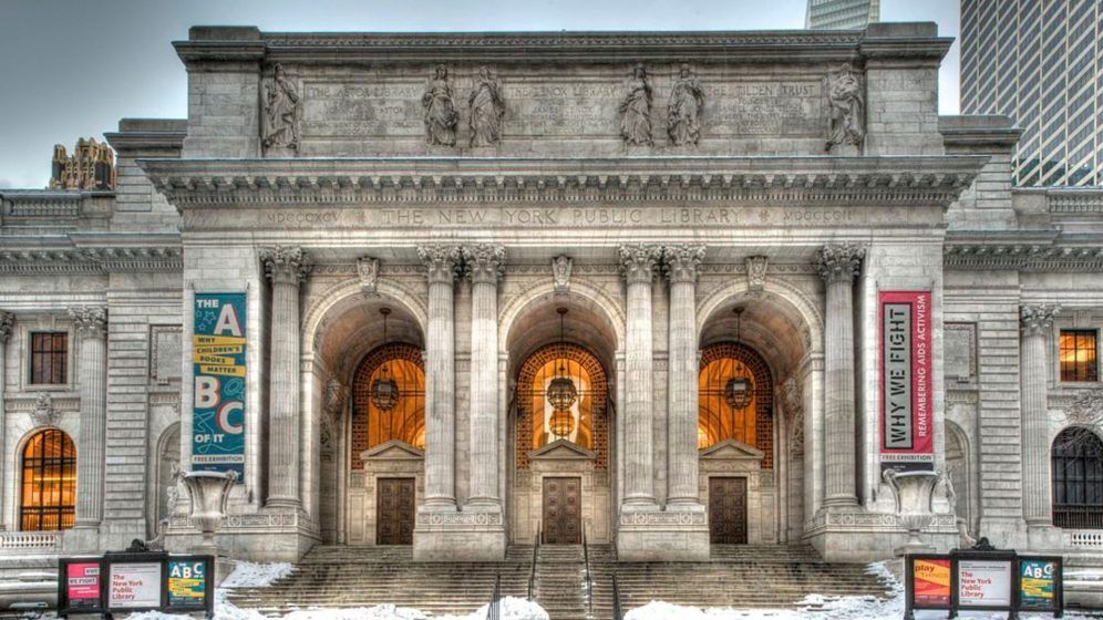 New York Public Library’s Stephen A. Schwartzman building in 'Ghostbusters' (1984)