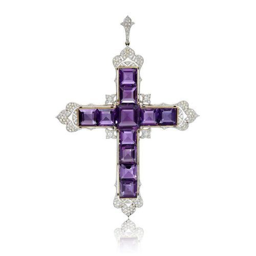 Kim Kardashian Has Bought The Attallah Cross Pendant Worn By Princess Diana