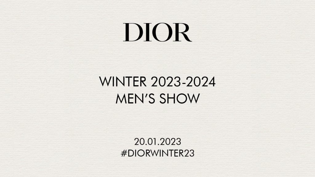 Live Stream Dior’s Men Winter 2023 2024 Fashion Show, Straight From Paris Live Stream Dior’s Men Winter 2023 2024 Fashion Show, Straight From Paris