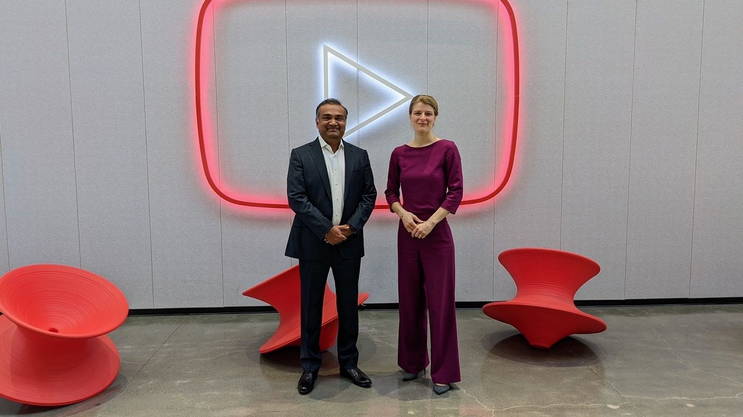 Danish Minister at YouTube
