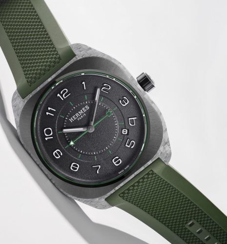 The Hermès H08, Now In A Distinctive Braided Glass Fibre Composite Case