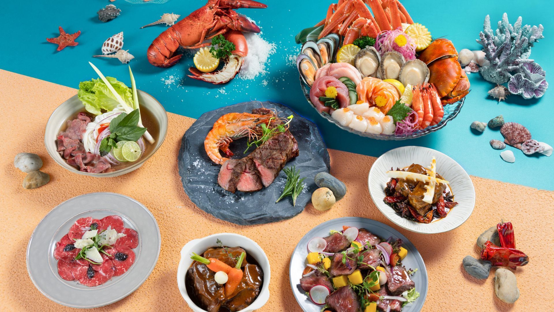 buffet in hong kong - renaissance hotel