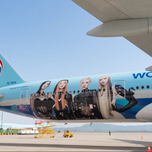 Korean Air Has Revealed A Special BLACKPINK Plane