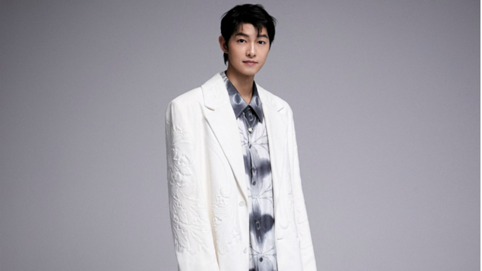 Jackson Wang seen wearing a full Louis Vuitton Look, black blazer
