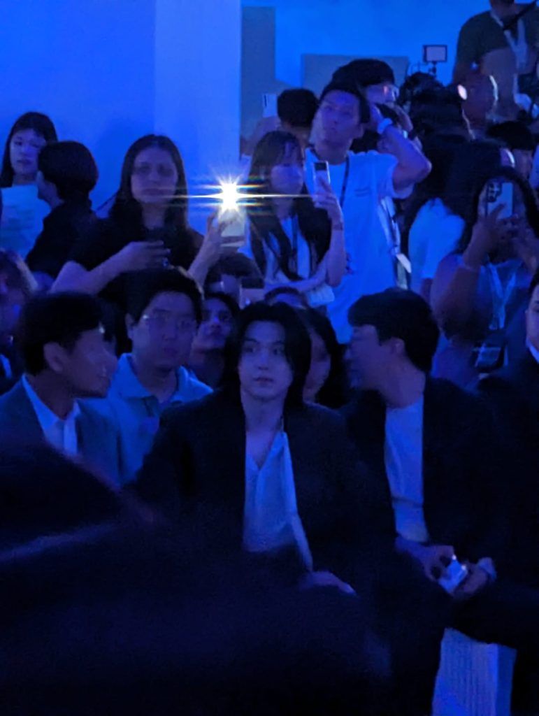 Suga at Samsung Galaxy Unpacked 2023