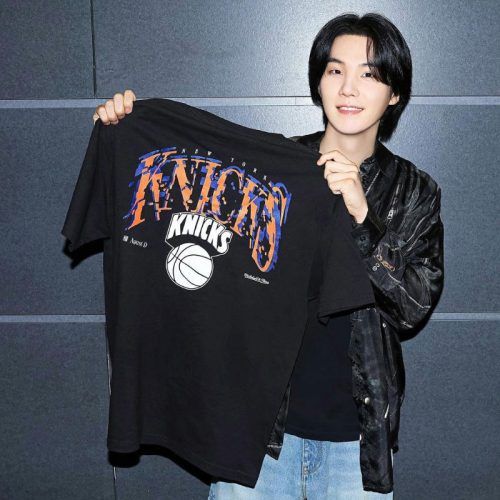 BTS’ Suga Unveils NBA Collaboration with Mitchell & Ness For New Capsule Collection