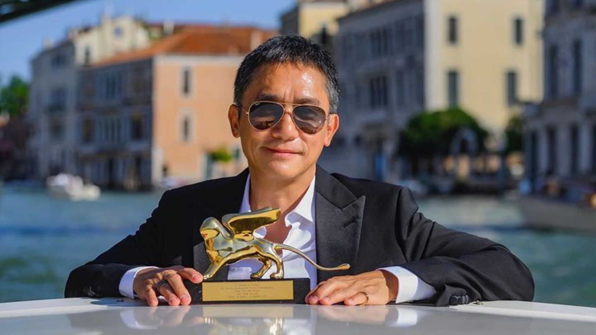 HK Actor Tony Leung Receives Golden Lion Lifetime Achievement Award At