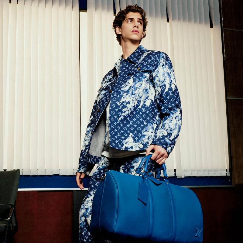 Louis Vuitton X NBA Dopp Kit Blue for Men