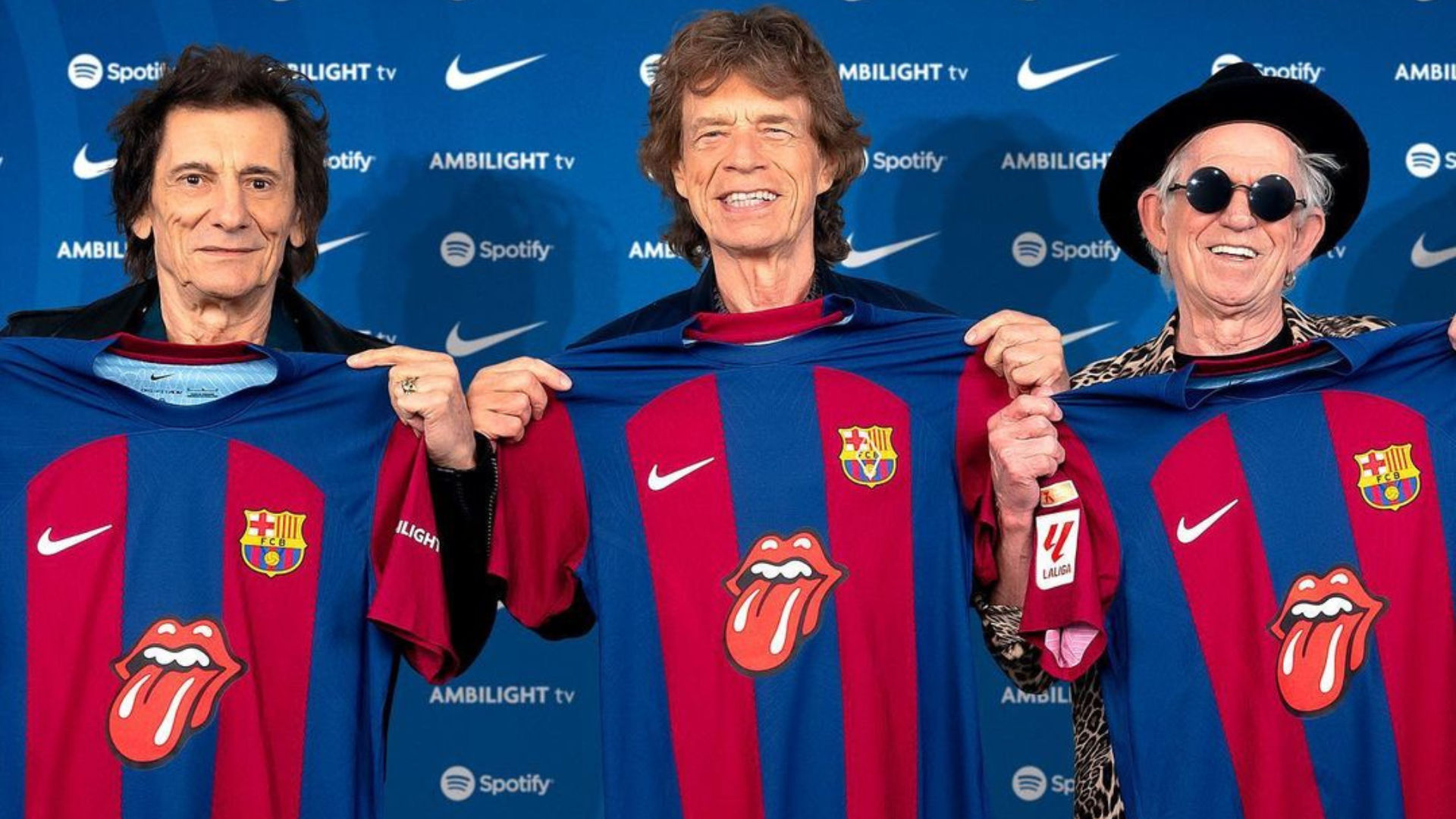 FC Barcelona Rolling Stones本日中（7/9）までの出品 The Barça and Rolling Stones jersey now on sale