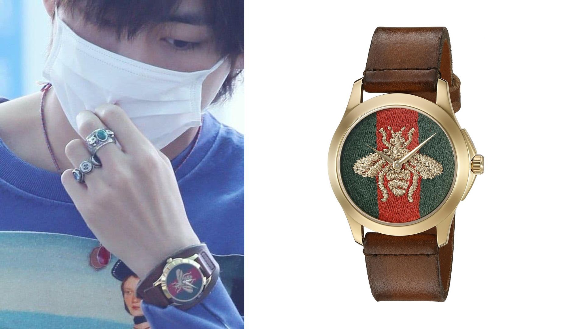 BTS V luxury watches