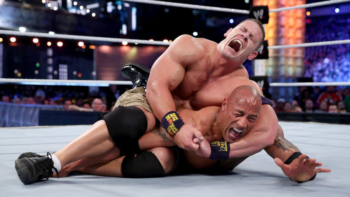 The Rock vs John Cena