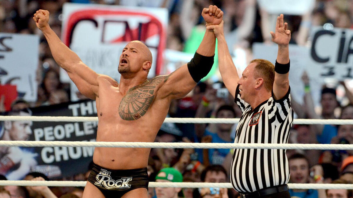The Rock vs John Cena