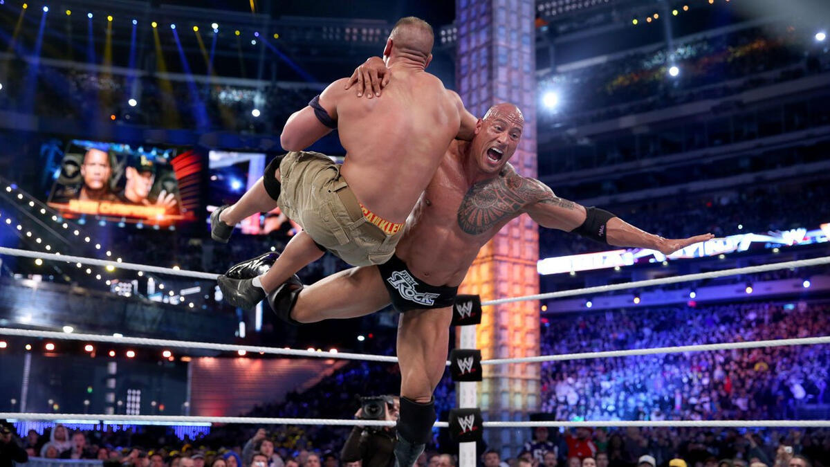 The Rock vs John Cena