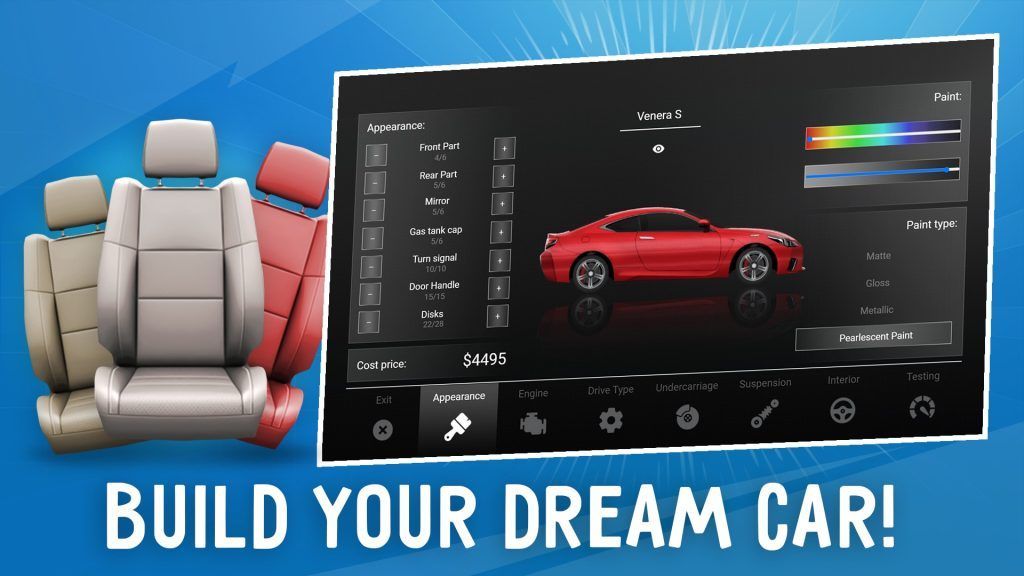 best car building games ios