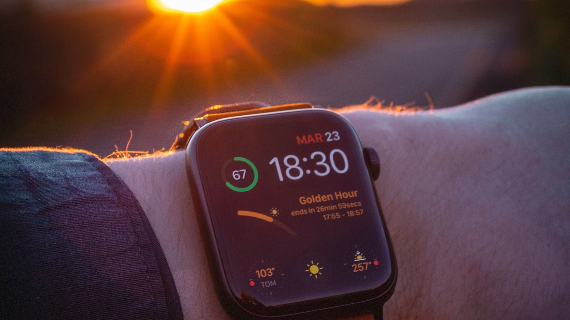 plastic apple watch