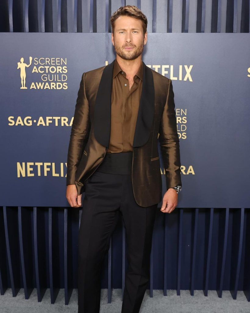 Glen Powell outfits