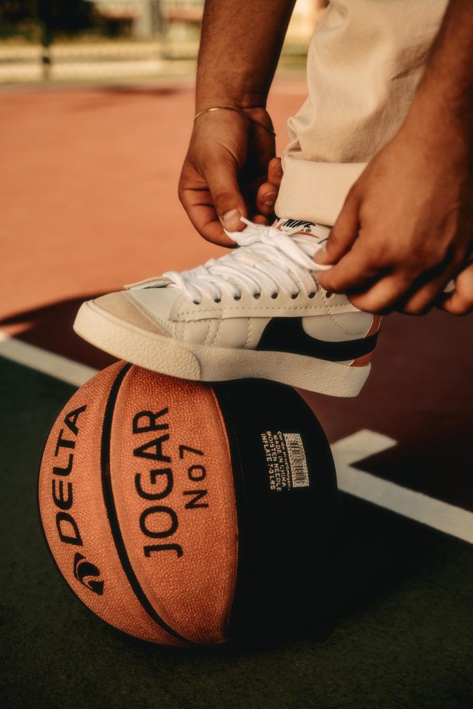 Basketball sneakers
