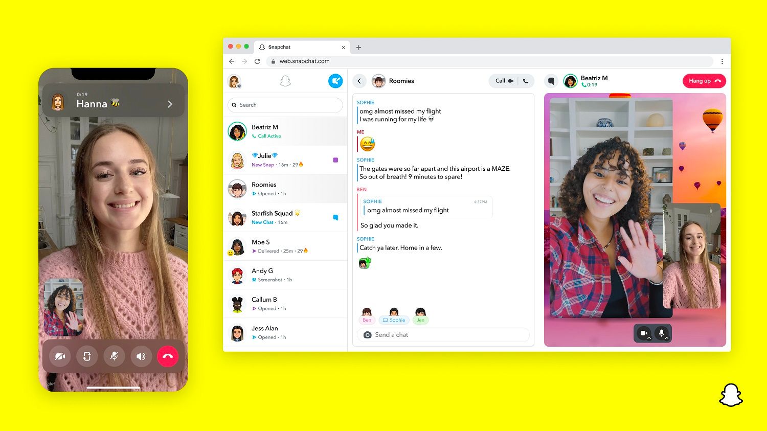 Snapchat updates 2022