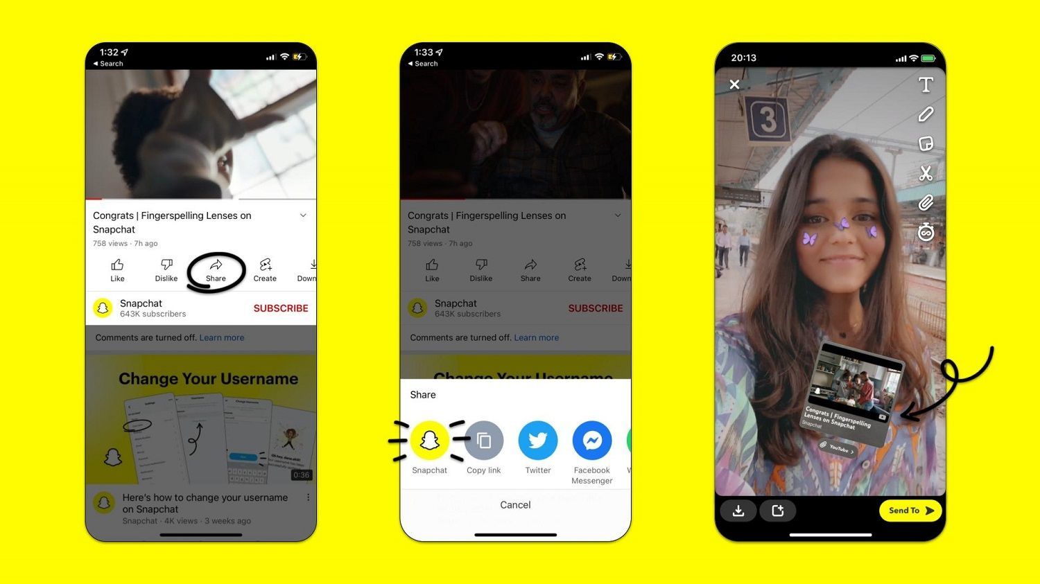 Snapchat updates 2022