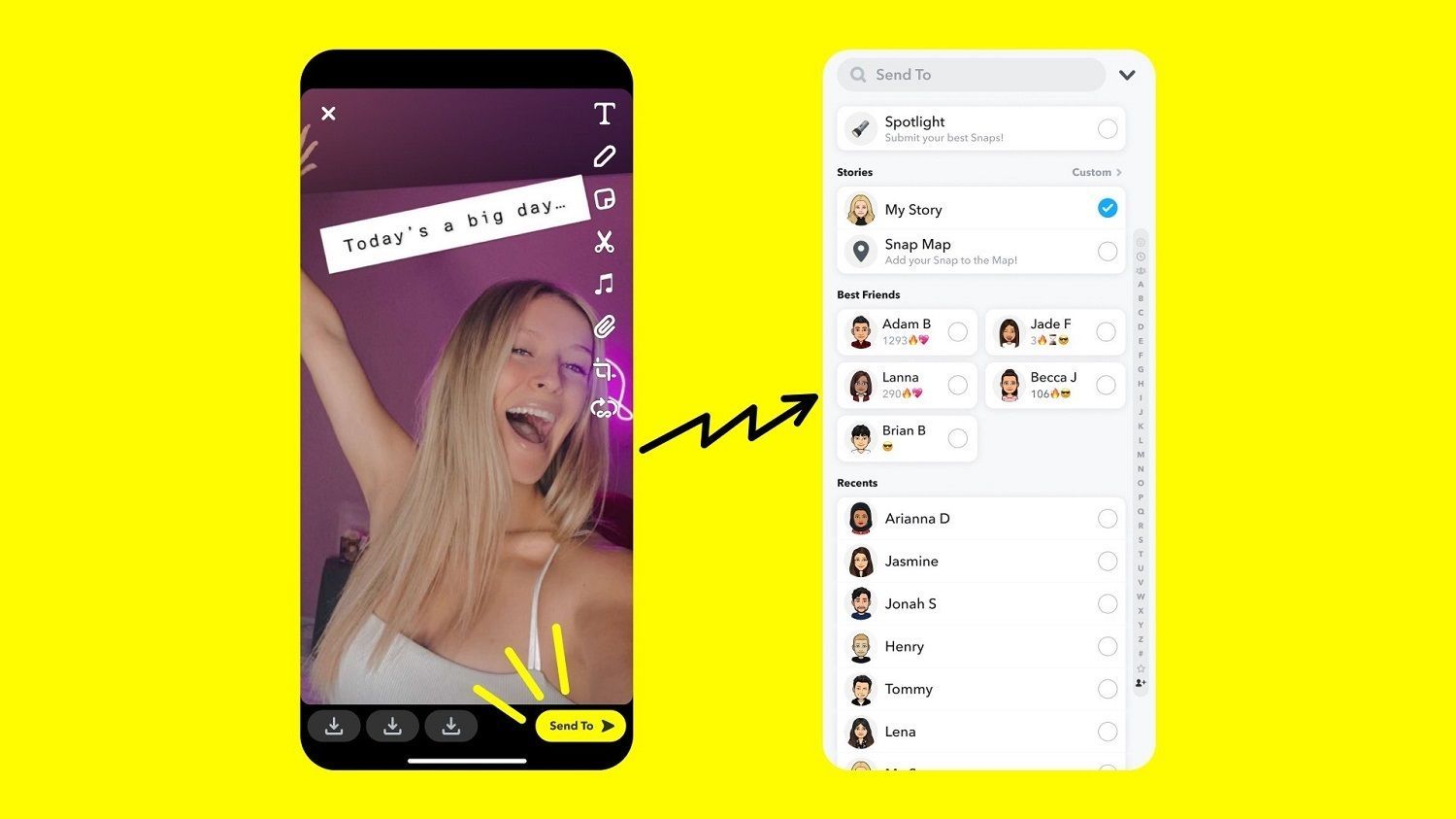 Snapchat updates 2022