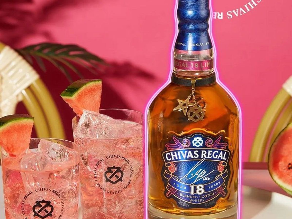 Chivas releases limited edition Chivas 18 bottle with Lisa of