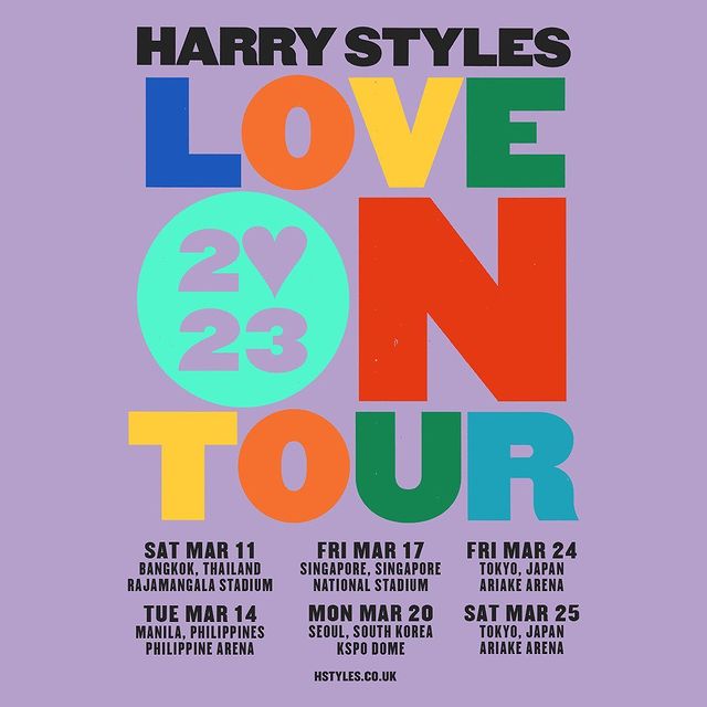 Harry Styles Is Performing In Asia For His Love On Tour!