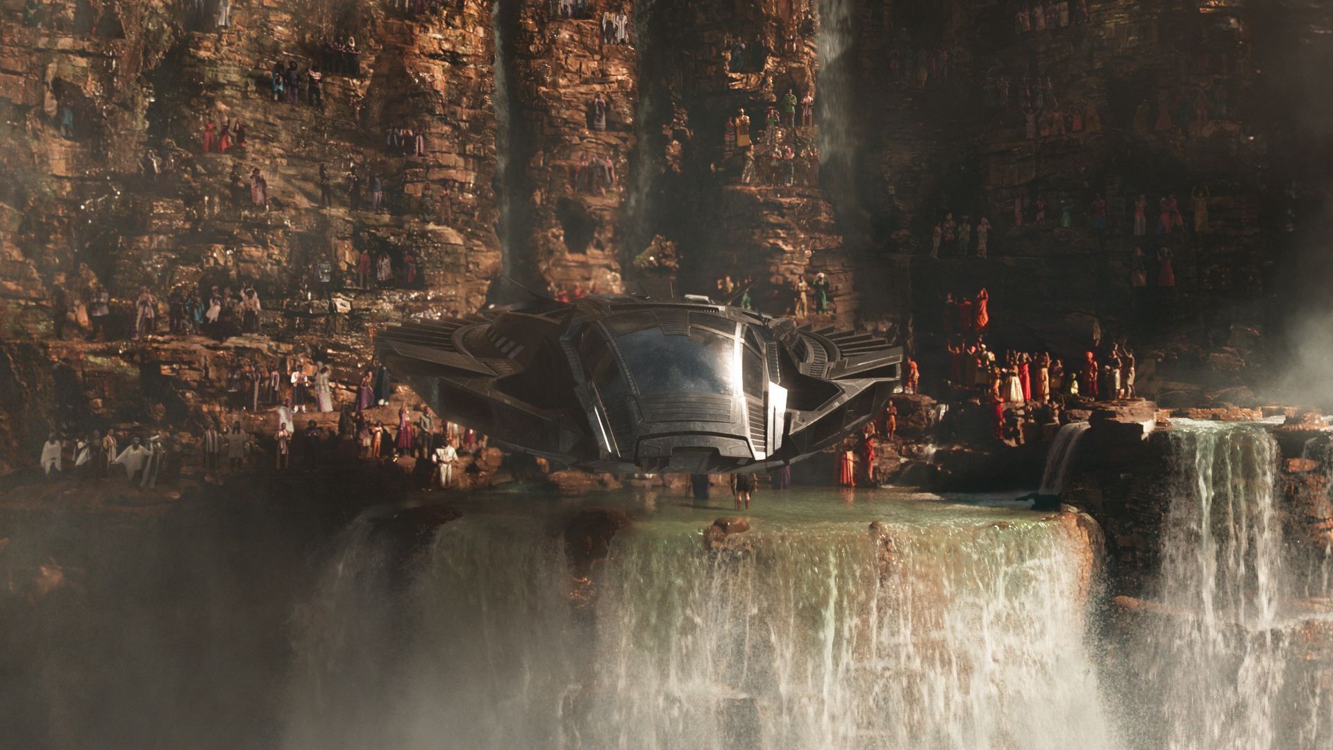 Black Panther filming locations- Iguazu Waterfalls