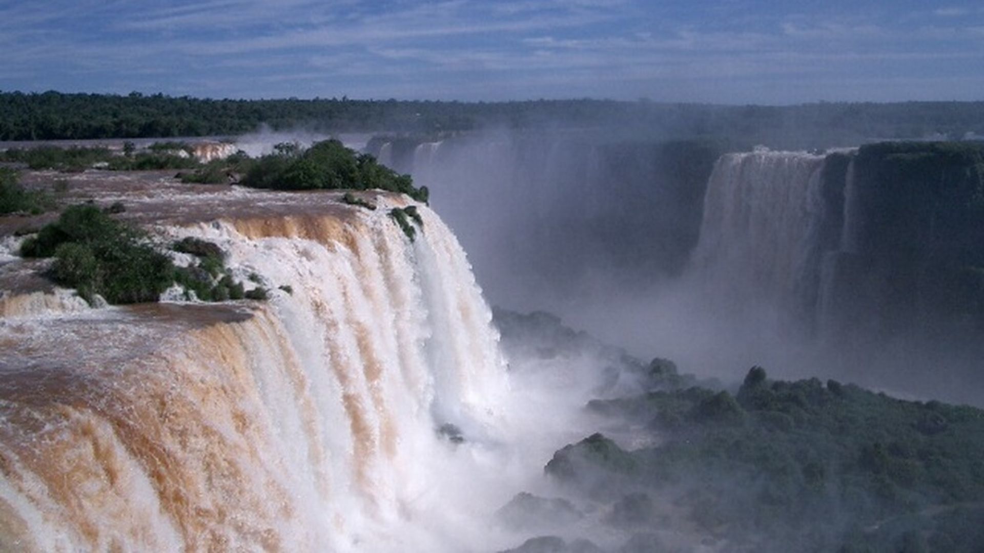 Black Panther filming locations- Iguazu Waterfalls