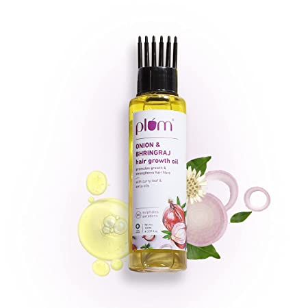 Plum Onion and Bling Large Hair Growth Oil