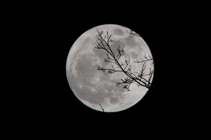 January: Wolf Moon (6 January)