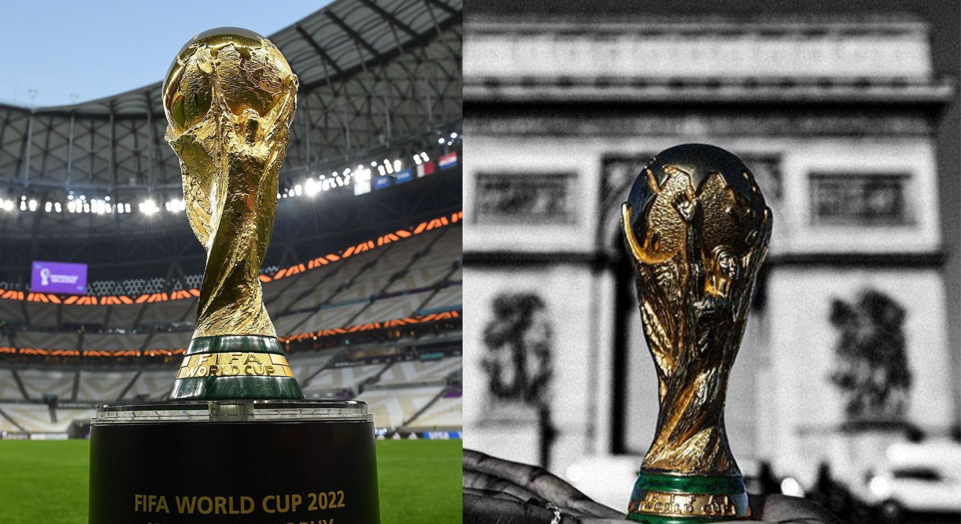 Solid gold FIFA World Cup Trophy is a pricey possesion