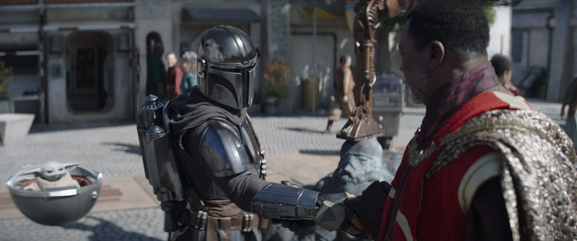 The Mandalorian Season 3 Poster: Din Djarin and Grogu Take Flight