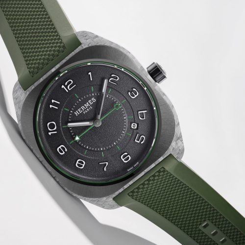 The Hermès H08, Now In A Distinctive Braided Glass Fibre Composite Case