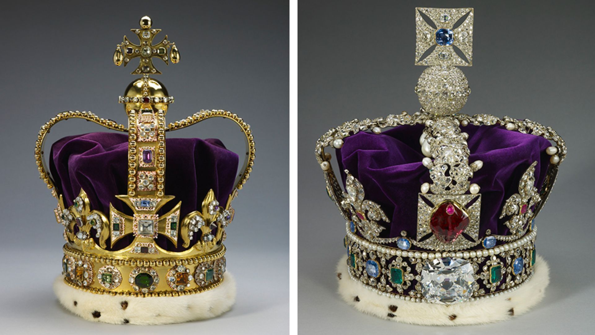 King Charles coronation- crowns