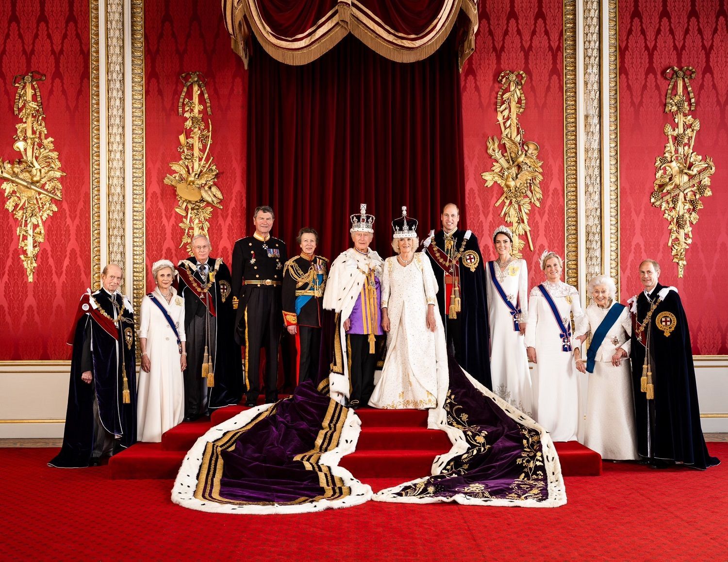 Official Portraits Of King Charles III And Queen Camilla Unveiled